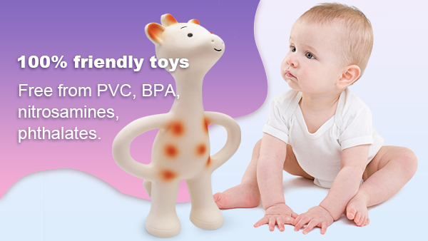 What are the different shape designs of baby latex teether comfort artifact?